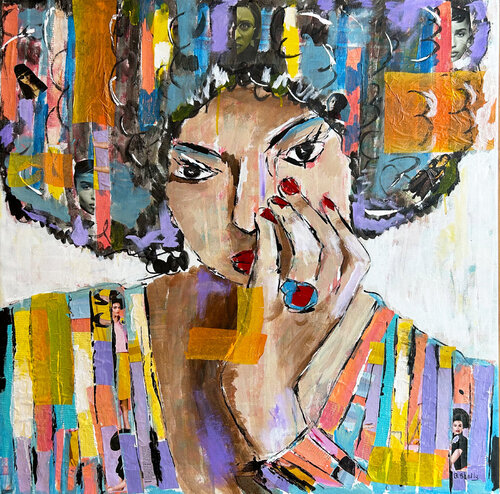 Killing Me Softly van Barbara Shelly, Schilderij te koop op Singulart