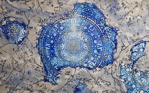 ~ N O V A ~ XIV Timeless Elegance van Roger Wanrooij, Schilderij te koop op Singulart