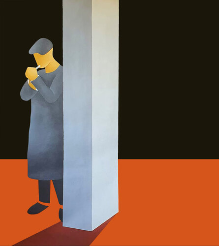 El Espía by Maria Fernanda Cuartas, Painting for Sale on Singulart