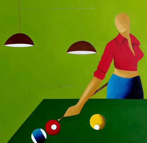 Lucía by Maria Fernanda Cuartas, Painting for Sale on Singulart