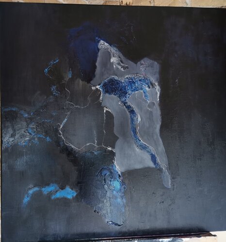 Cold vibrations van Piras Alexandra, Schilderij te koop op Singulart