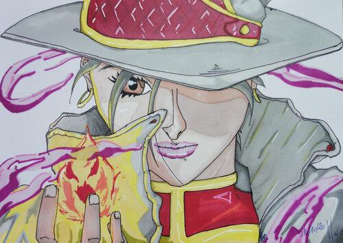 Mage audacieuse von Willy HERVY, Zeichnungen kaufen auf Singulart