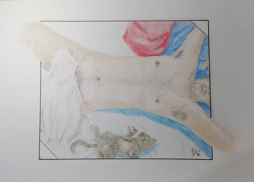 Douceur matinale S2 par Willy HERVY, Dessin en vente sur Singulart