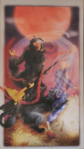 Death get over here di Willy HERVY, Stampa in vendita su Singulart
