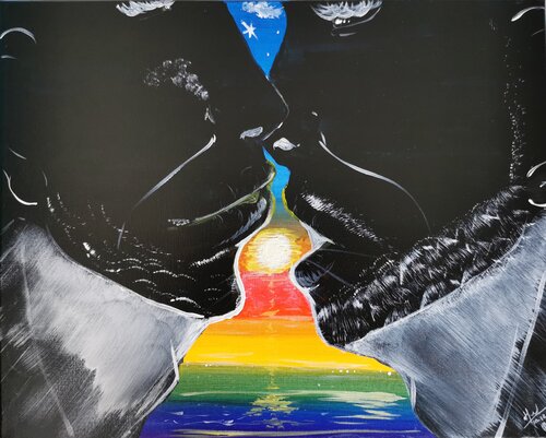 Eternel di Willy HERVY, Pittura in vendita su Singulart