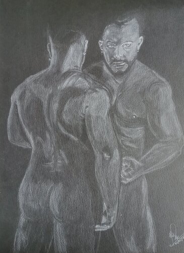 Force et reflet di Willy HERVY, Disegno in vendita su Singulart