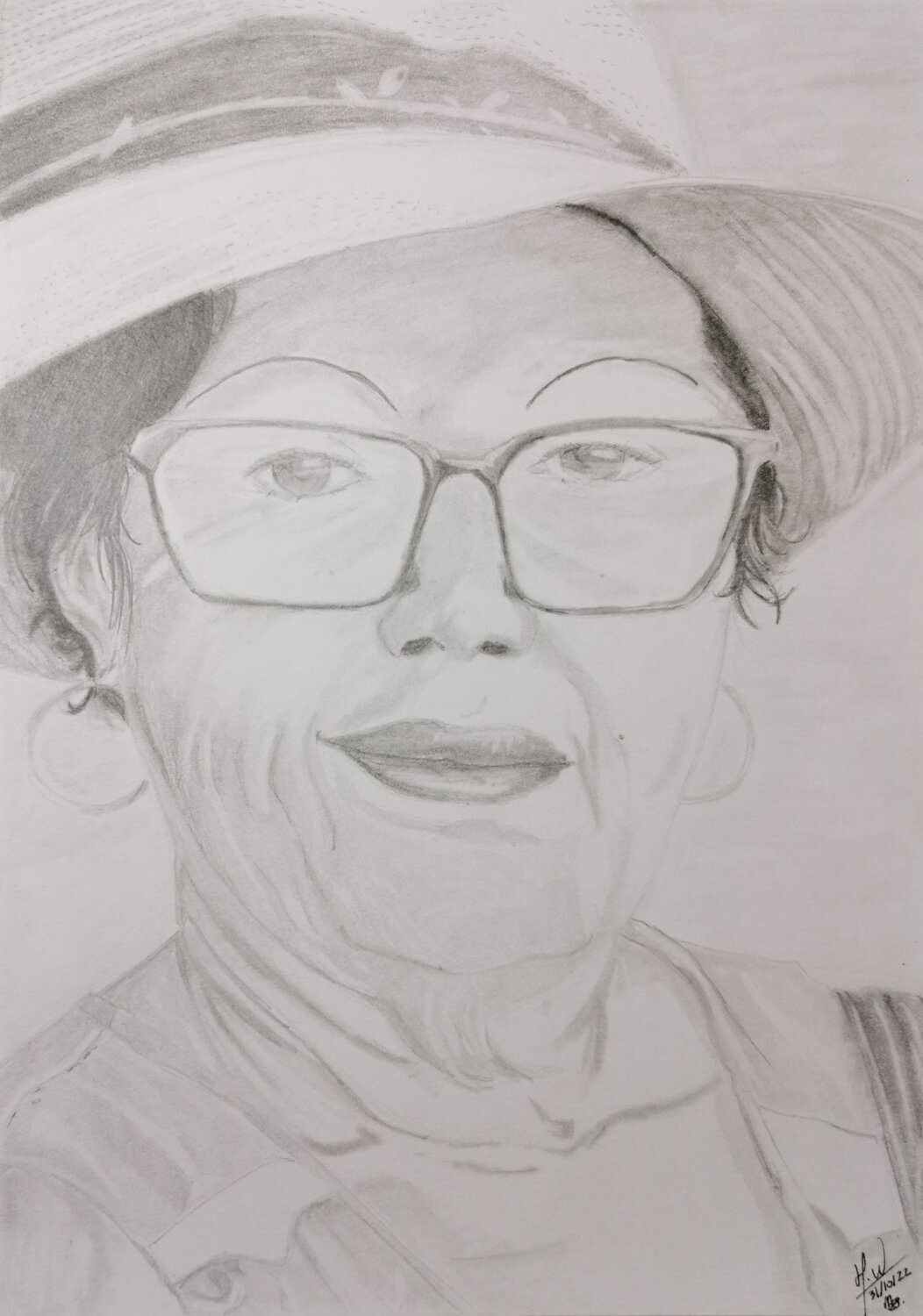 Portrait d'une femme forte Willy HERVY Zeichnungen zu verkaufen