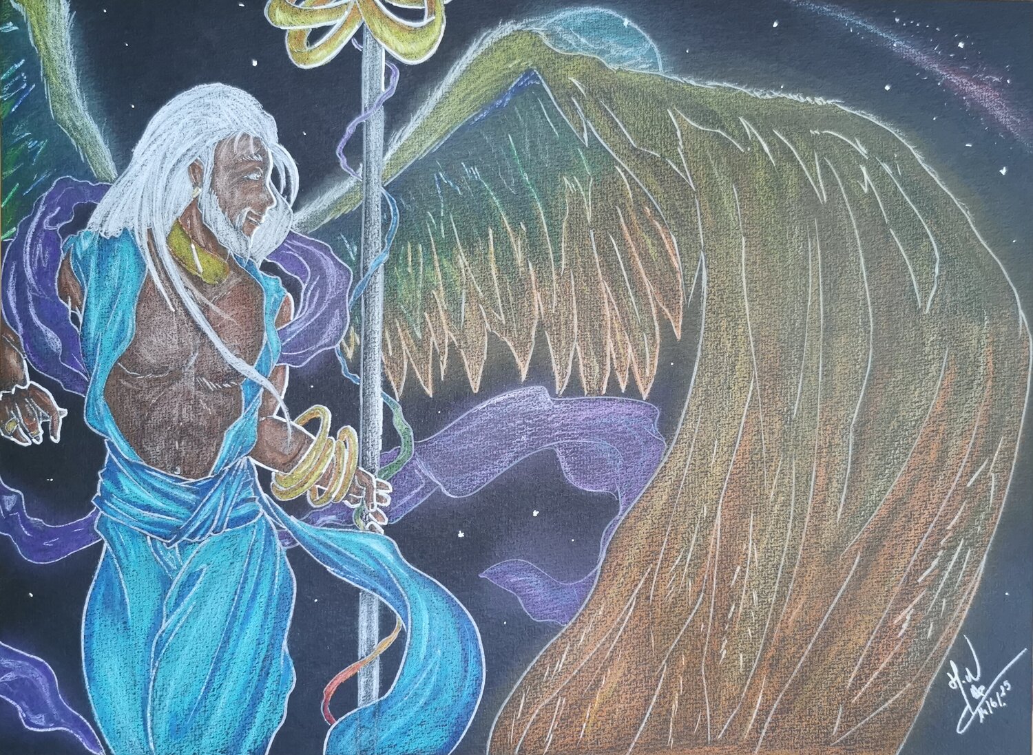 Gardien des astres - Echo solaire ether stellaire Willy HERVY