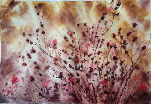 Fiori selvatici van Paola Morandi, Schilderij te koop op Singulart