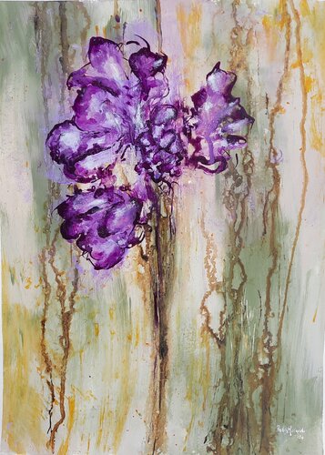 Iris von Paola Morandi, Malerei kaufen auf Singulart