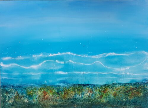 Quiet current by Paola Morandi, Painting for Sale on Singulart