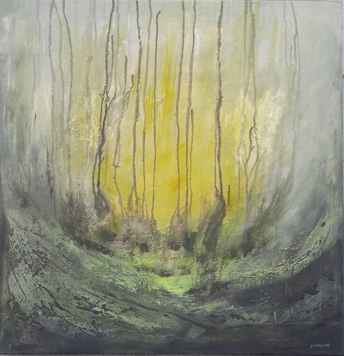 Where light breaks through di Paola Morandi, Pittura in vendita su Singulart