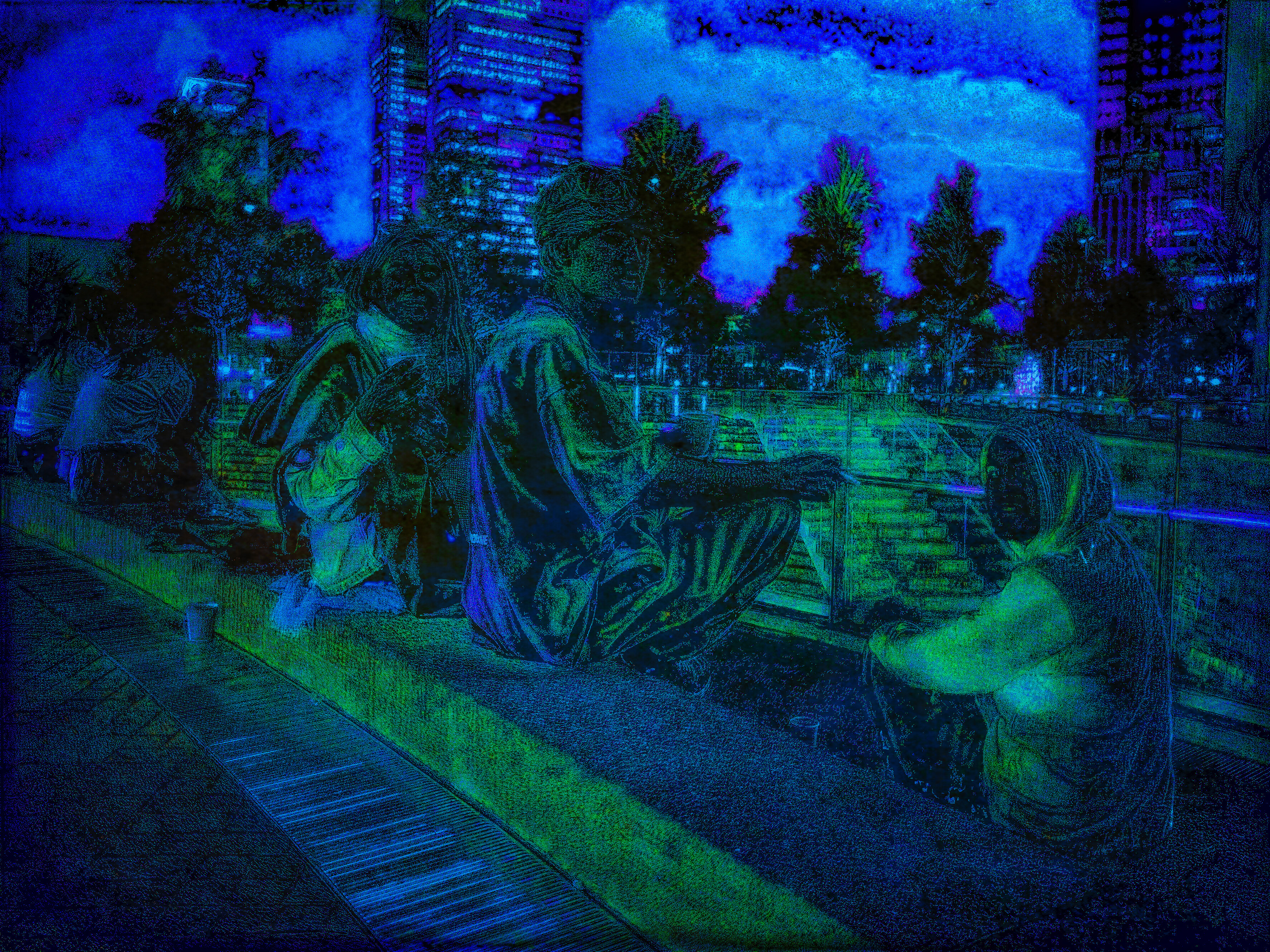 Les gens d'ici et d'ailleurs