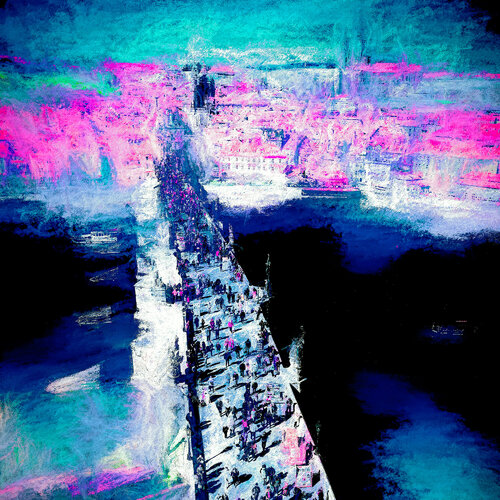Cross the bridge von Peter Teuschel, Fotografie kaufen auf Singulart