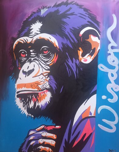 Wisdom by Ole Müller, Painting for Sale on Singulart