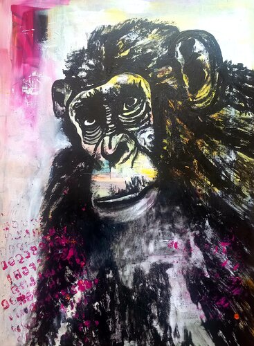 Die Zeit by Ole Müller, Painting for Sale on Singulart
