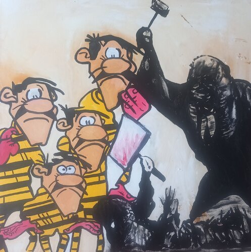 Justiz von Ole Müller, Malerei kaufen auf Singulart