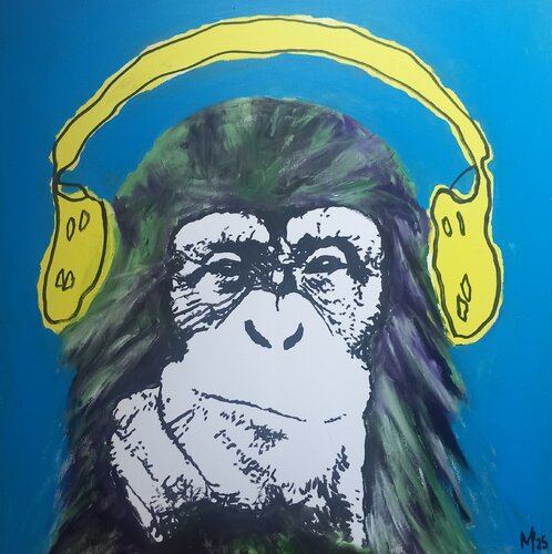 The Sound four van Ole Müller, Schilderij te koop op Singulart