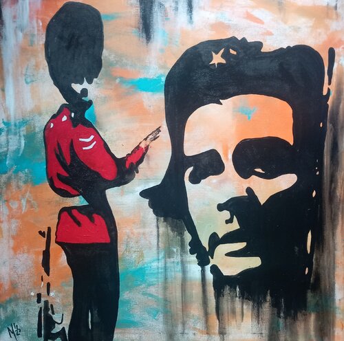 Malereien der Wand von Ole Müller, Malerei kaufen auf Singulart
