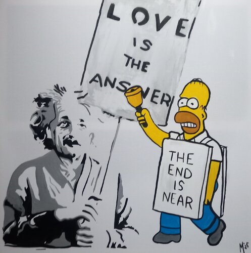 Love is not the end von Ole Müller, Malerei kaufen auf Singulart