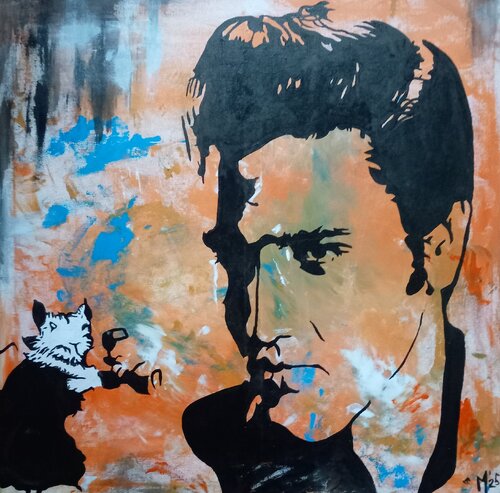 In Memory of Elvis von Ole Müller, Malerei kaufen auf Singulart