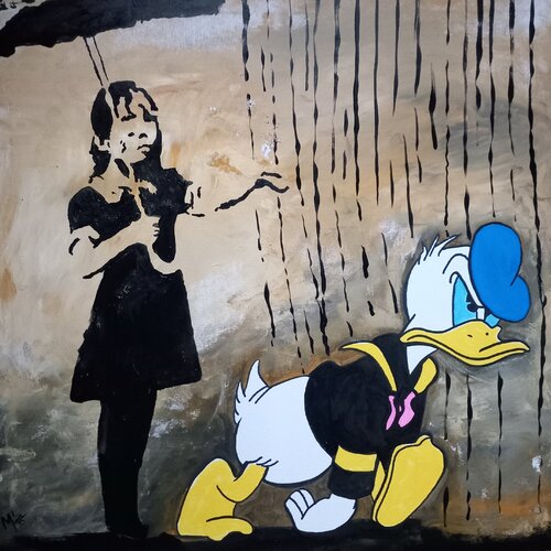 In the rain von Ole Müller, Malerei kaufen auf Singulart