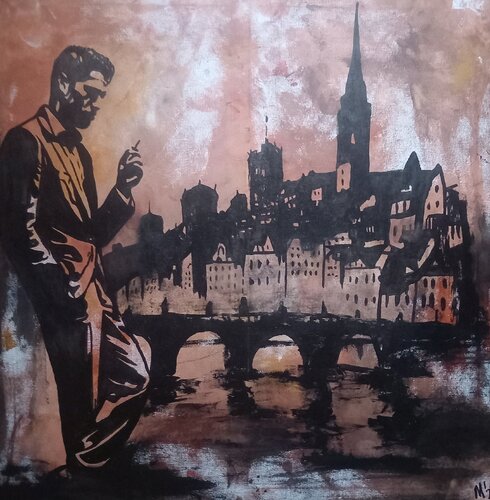 In Suite Prag di Ole Müller, Pittura in vendita su Singulart