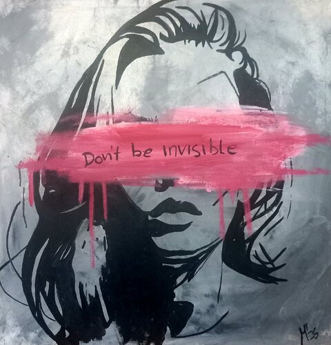 Don't be invisibel by Ole Müller, Painting for Sale on Singulart