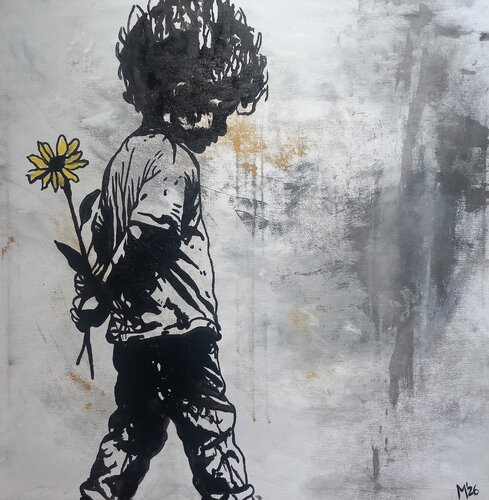 Gedanken by Ole Müller, Painting for Sale on Singulart