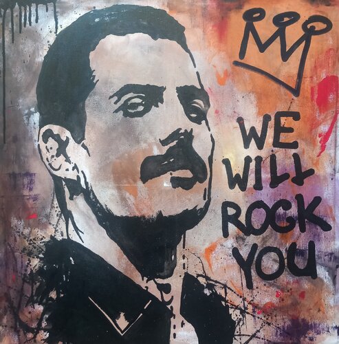 Rock you von Ole Müller, Malerei kaufen auf Singulart
