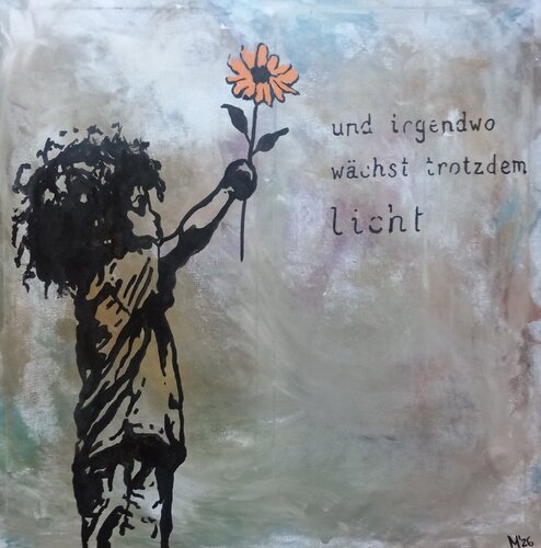 Und irgendwo wächst trotzdem Licht by Ole Müller, 絵画 for Sale on Singulart
