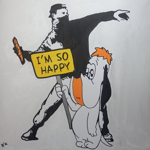 i' m so happy de Ole Müller, Pintura a la venta en Singulart