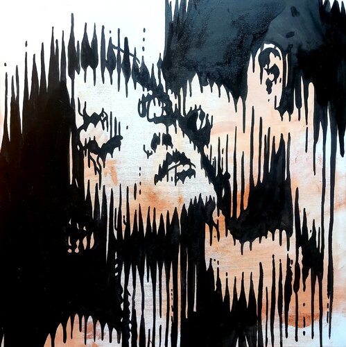 Kiss me by Ole Müller, Painting for Sale on Singulart
