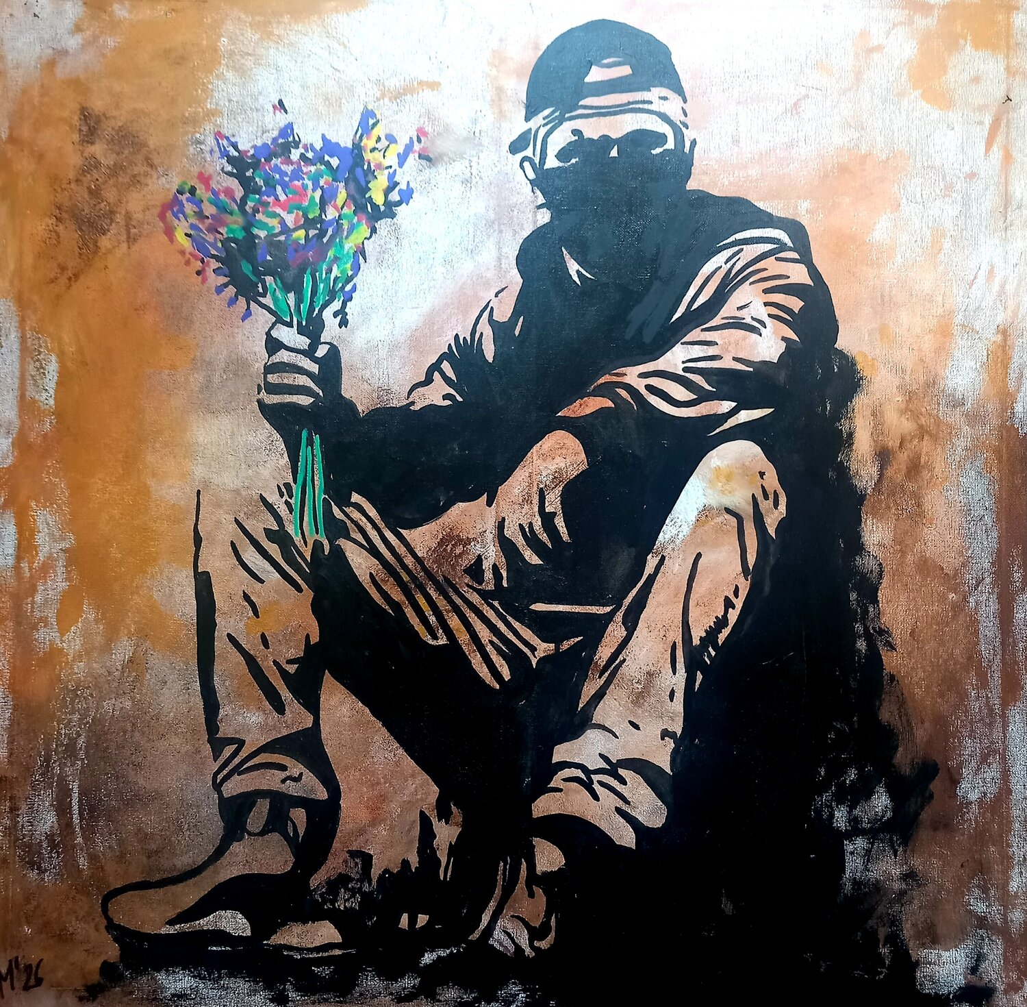 Sag es mit Blumen, two Ole Müller