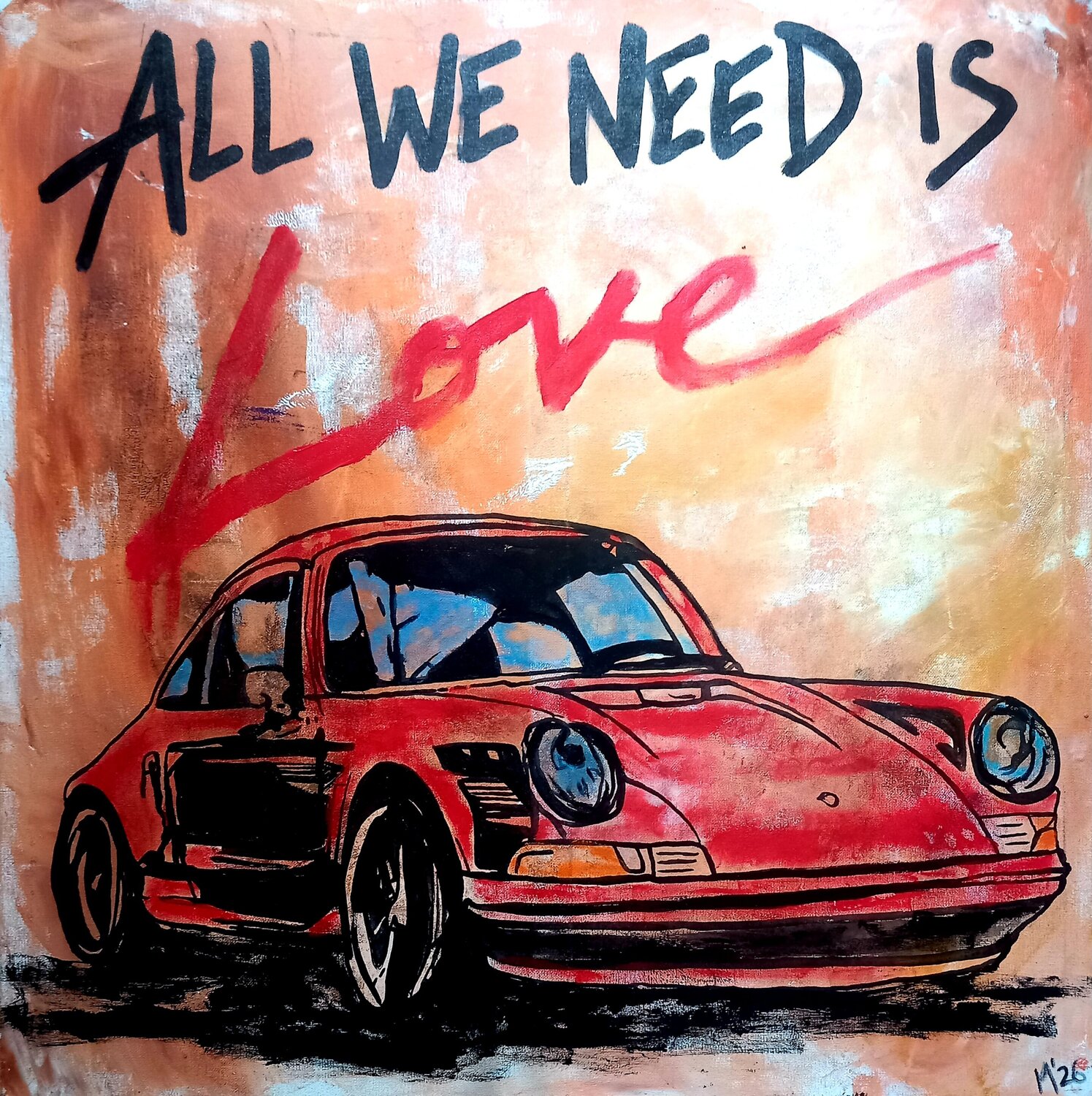 All we need is love Porsche Ole Müller