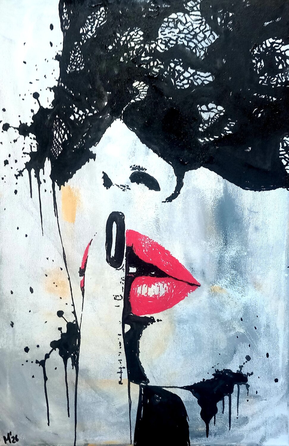 mystisch Ole Müller Original painting for sale