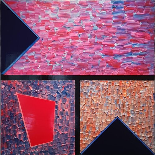 Divided waves von David Söllner, Malerei kaufen auf Singulart