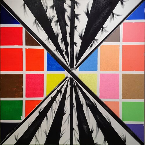 squared/triangel van David Söllner, Schilderij te koop op Singulart