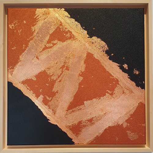 Fragment in Kupfer van David Söllner, Schilderij te koop op Singulart