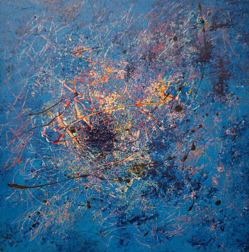 Blue Emotion von Petra Stelling, Malerei kaufen auf Singulart