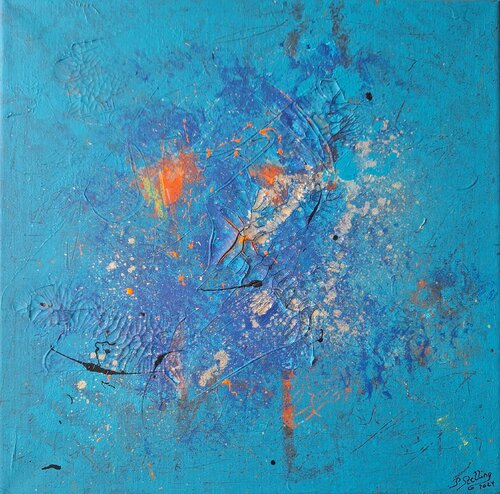 Happy like a goldfish von Petra Stelling, Malerei kaufen auf Singulart