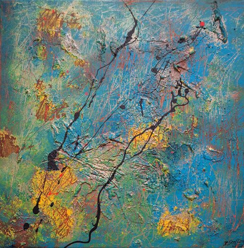 Vibration von Petra Stelling, Malerei kaufen auf Singulart