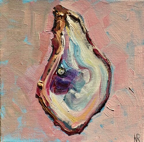 Sell Paintng Original Oil Art landscape Seascape Artwork Impressionistic Ocean Painting von Nataliya Rozhdestvenskaya, Malerei kaufen auf Singulart