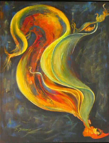 Zwei Meinungen de Irmtraut Behrens, Pintura a la venta en Singulart