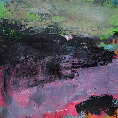 zeitgleichung von Barbara Zeiselmeier, Malerei kaufen auf Singulart