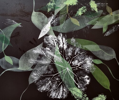 In The Stillness Of The Forest. van Maira Rībena, Schilderij te koop op Singulart