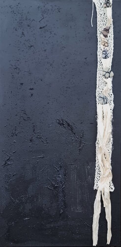Sea stones. by Maira Rībena, Painting for Sale on Singulart