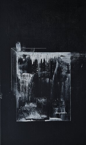 B&W III van Maira Rībena, Schilderij te koop op Singulart