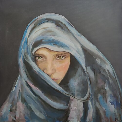 Ti guardo mi nascondo by Chiara Poli, 油畫 for Sale on Singulart