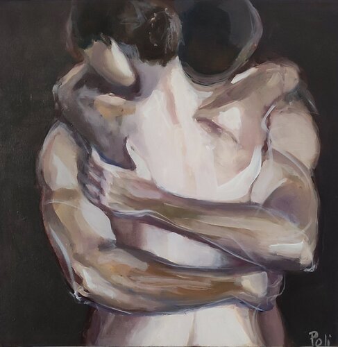 Abbraccio von Chiara Poli, Malerei kaufen auf Singulart